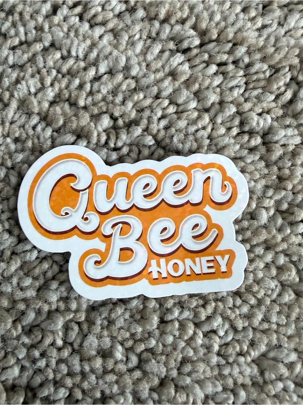Mini Brands Kawaii Queen Bee Honey Holographic Sticker ZURU Collectible
